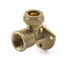 C317a compression 15mm x 12 wall plate elbow