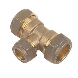 C601rd compression 22 x 22 x 15mm reducing tee