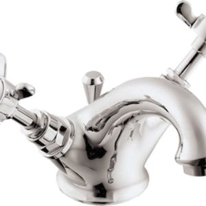 Cr24 deva coronation mono basin mixer with pop up waste