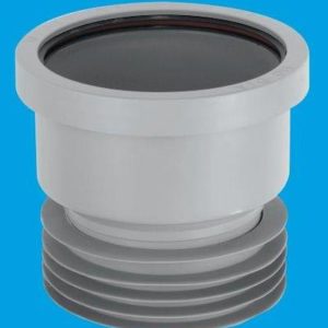 Dc1 gr mcalpine 110mm drain connector grey