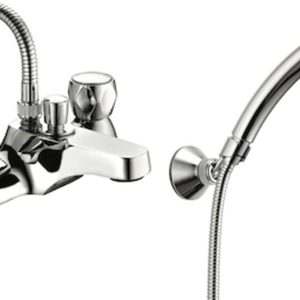 Dcm106 deva profile deck mounted bath shower mixer