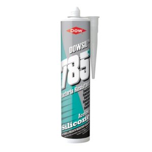 Dow785clear dow 785 clear bacteria resistant sanitary silicone 310ml