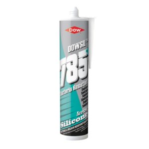 Dow785white dow 785 white bacteria resistant sanitary silicone 310ml