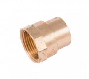 Ef211a end feed 15mm x 12 female iron coupler