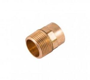 Ef212a end feed 15mm x 12 male iron coupler