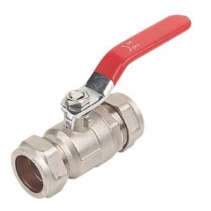 Lbv 22mm redblue eres lever ball valve