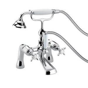 Nbsmccd bristan 1901 bath shower mixer with ceramic disc valves chrome