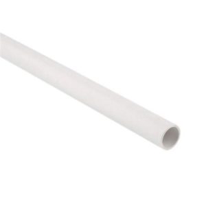 Ns43w polypipe white overflow pipe 215mm x 3m