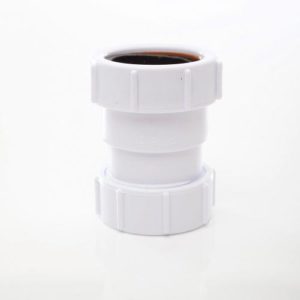 Ps38w polypipe 40mm x 32mm compression waste reducer