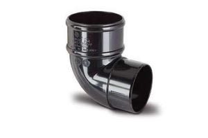 Rr132b polypipe 68mmx925d dpipe oset bnd blk 10