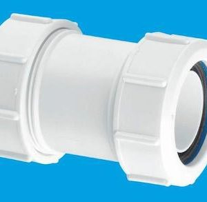 S28m mcalpine 125 multifit straight connector