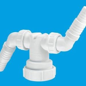 V33wm mcalpine twin connection washing machine tee