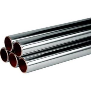 Ct15cp lawton copper tube 15mm chrome plated 3m