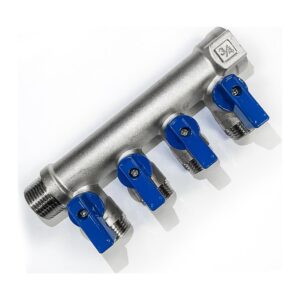 Riifo fs5 manifold 4 port blue