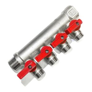 Riifo fs5 manifold 4 port red